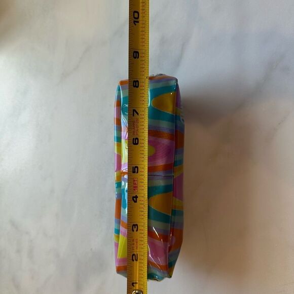 “Smile and Be Kind” Rainbow Pencil Pouch Cosmetic Bag - Picture 8 of 8